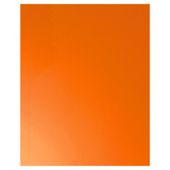 Plain Glass Splashback Orange 60x75