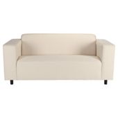 Stanza Fabric Medium Sofa Natural