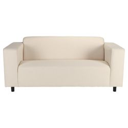 Stanza Fabric Medium Sofa Natural