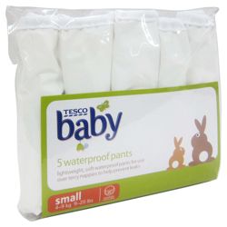 Tesco Waterproof Pants Small 5pack