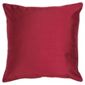 Tesco Faux Silk cushion, red