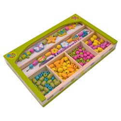 Melissa & Doug Gleeful Garden Wooden Bead Set