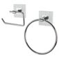 Southwold Towel Ring and Toilet Roll Holder Set