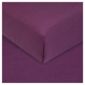 Tesco Double Flat Sheet Aubergine