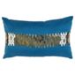 F&F Home sequin panel cushion, teal