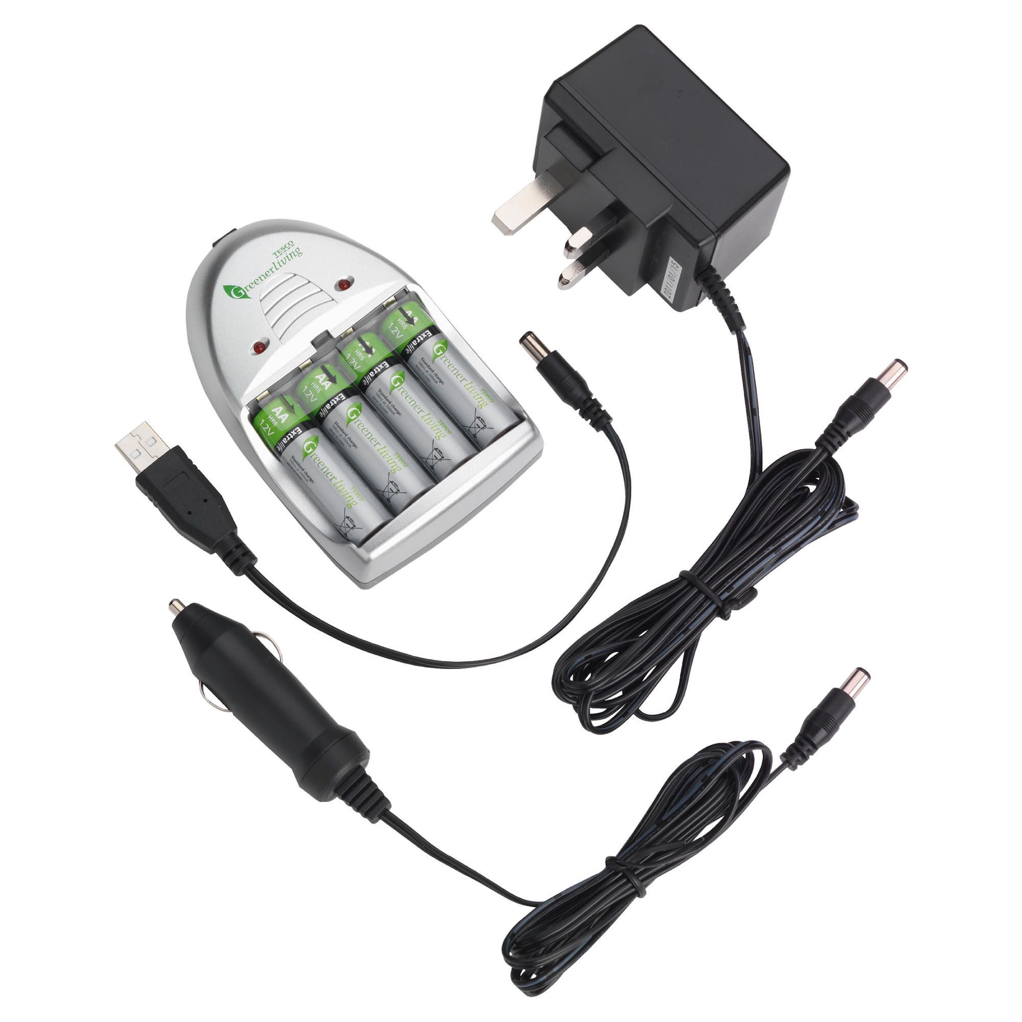 Tesco 3-in-1 battery charger