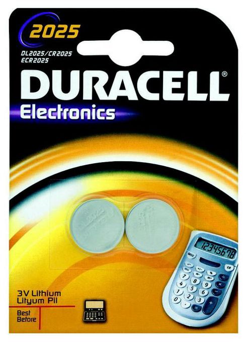Image of Duracell 2 Pack 165 Mah Lithium 2025 Batteries