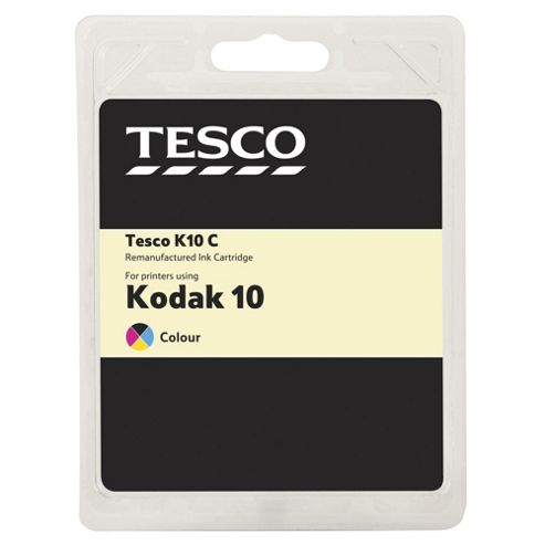 Image of Tesco K10c Printer Ink Cartridge - Tri-colour
