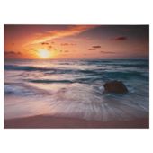 Sunset Seascape Canvas H50xW70xD2.5cm
