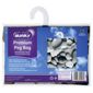 Minky Peg Bag Pebbles