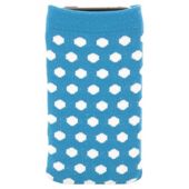 Orbyx Smartphone Polka Dot Sock  Blue