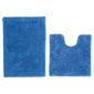 Tesco Pedestal And Bath Mat Set Royal Blue