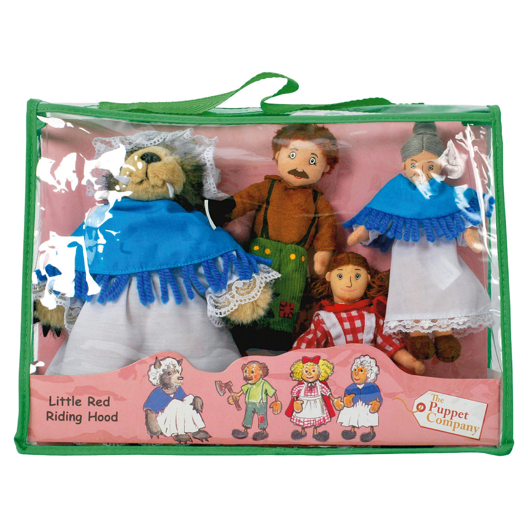 The Puppet Company Little Red Riding Hood Finger Puppets Set 