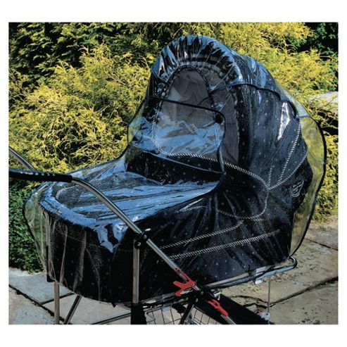 Image of Universal Pram / Carrycot Rain Cover, Large Size, Transparent