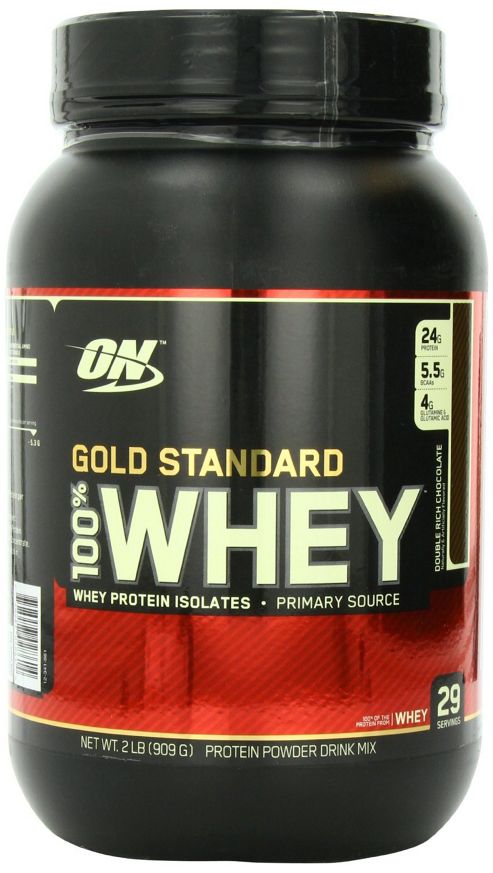 Image of 100% Whey Gold Standard Double Rich Chocolate 908g