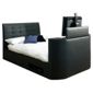 Hampton Super King Wireless Tv Bed Frame, Black