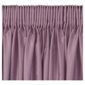 Tesco Faux Silk Lined pencil pleat Curtains W162xL137cm (64x54"), Mauve