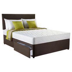 Silentnight Miracoil 3-Zone Ashford King 2 Drawer Divan Bed
