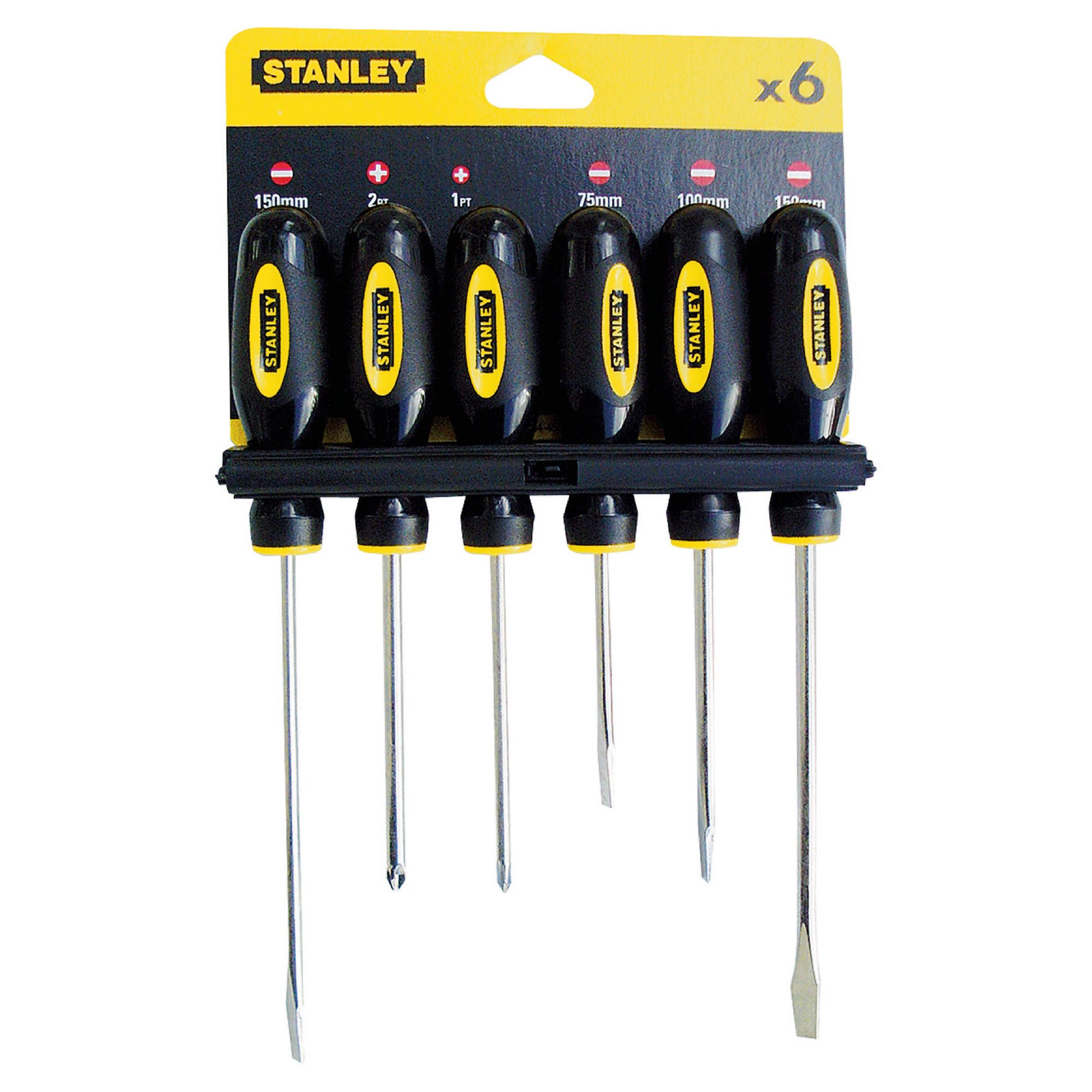 Stanley 6pc Screwdriver Set