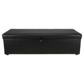 Storage Ottoman Black