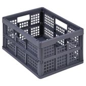 Really useful 32l folding box silver