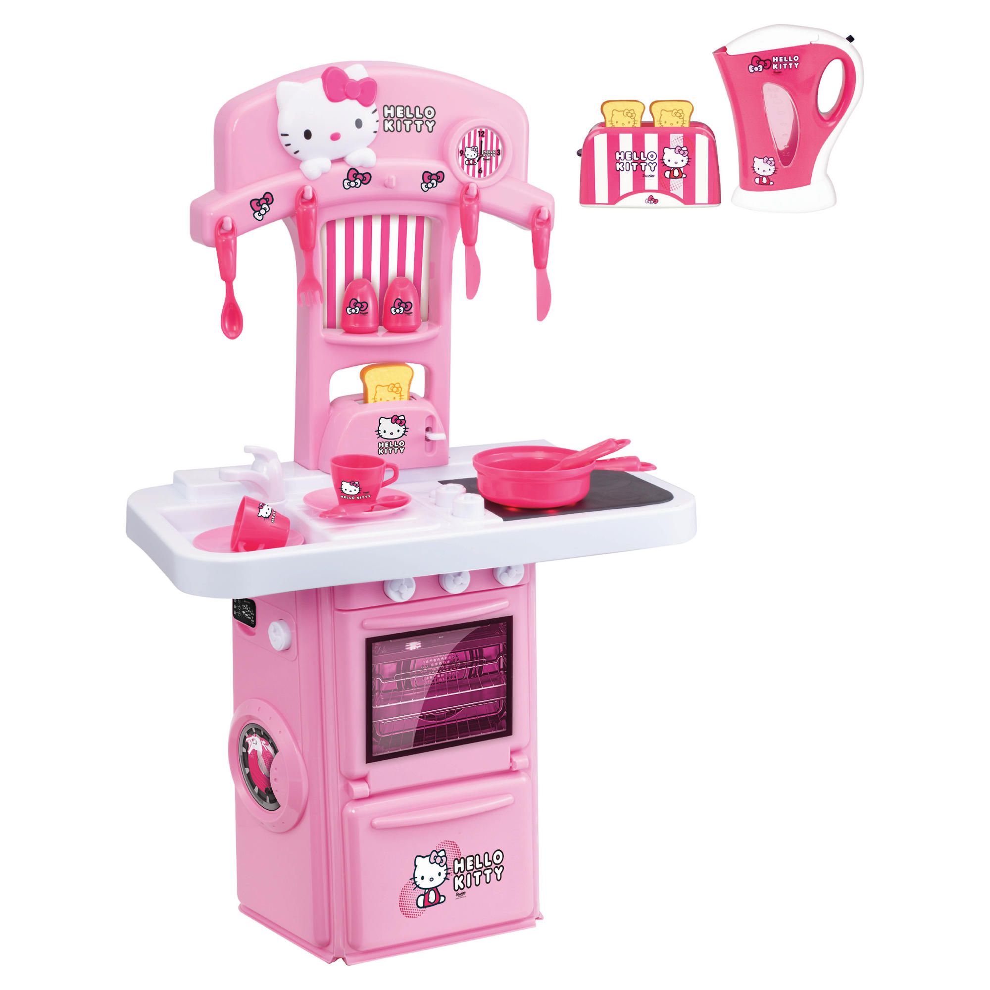Hello Kitty Kitchen Set with Kettle & Toaster 