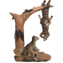 Solar Swinging Meerkat With White LED