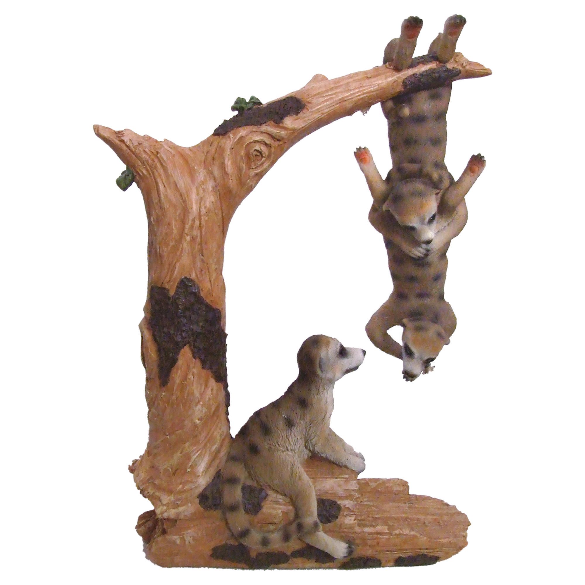 Solar Swinging Meerkat With White LED