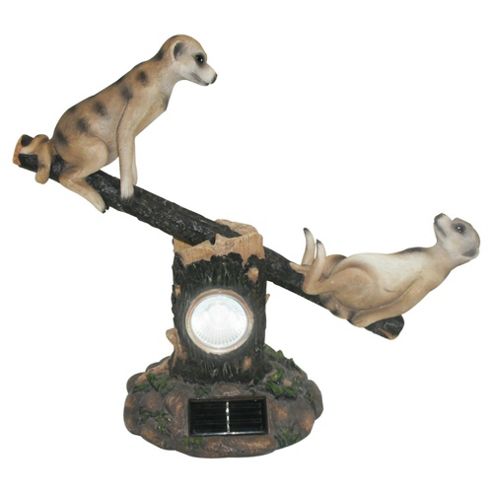 Image of Solar Seesaw Meerkat White Led
