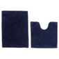 Tesco Pedestal And Bath Mat Set Navy