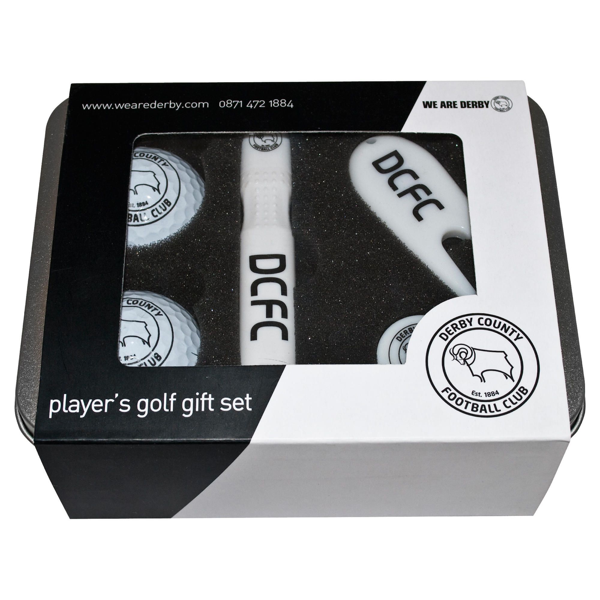 Derby County Golf Tin Set
