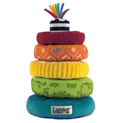 Lamaze Rainbow Rings Multicoloured
