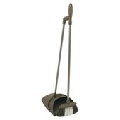 Soft Grip Lobby Dustpan Set - Grey