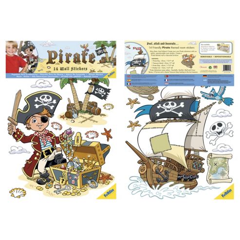 Image of Funtosee Pirates Wall Stickers