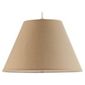 Tesco Lighting 31cm Plain Counter shade, Taupe