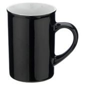 Tesco black mugs, 4 pack