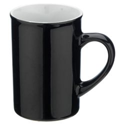 Tesco Set of 4 Mugs, Black.