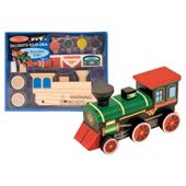 Melissa & Doug Decorate Your Own Wooden Train