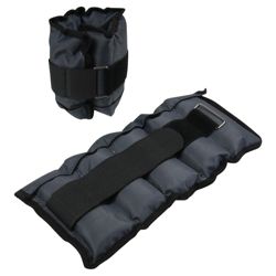 One Body 3kg (2 x 1.5kg) Pair of Adjustable Ankle/Wrist Weights