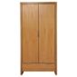 Cologne Double Wardrobe, Light Oak