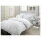 Finest Pima Cotton Checked Duvet Set Double