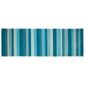 Tesco Rugs - Stripe runner teal 67x200cm