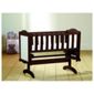 Saplings Gracie Crib & Foam Mattress, Walnut & White