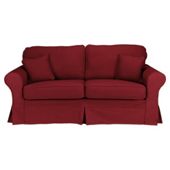 Louisa Loose Cover Only for Medium Sofa Jaquard, Wine