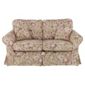 Louisa Loose Cover Only for Small Sofa, Floral Brown