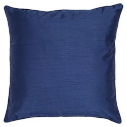 Tesco Faux Silk cushion, navy