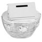 Silver-plated Noah's Ark Money Box