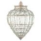 Tesco Lighting Emma Cone beaded pendant clear