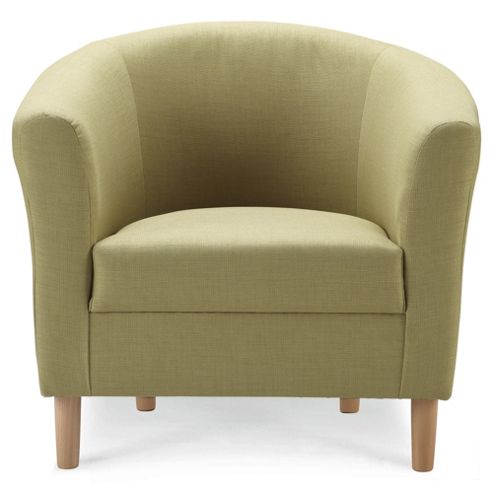 Image of Tub Fabric Accent Chair Pistachio
