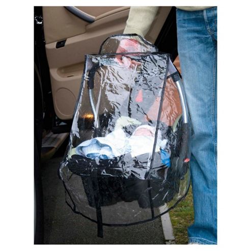 Image of Infant Car Seat Rain Cover, Transparent